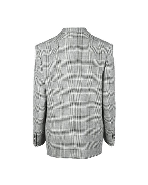 Blazers Alessandra Rich en coloris Gray