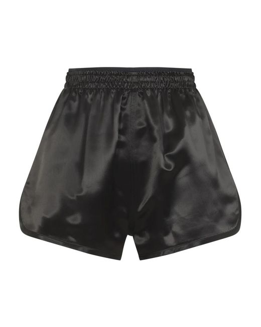 Phoebe Philo Track Bermuda in het Black