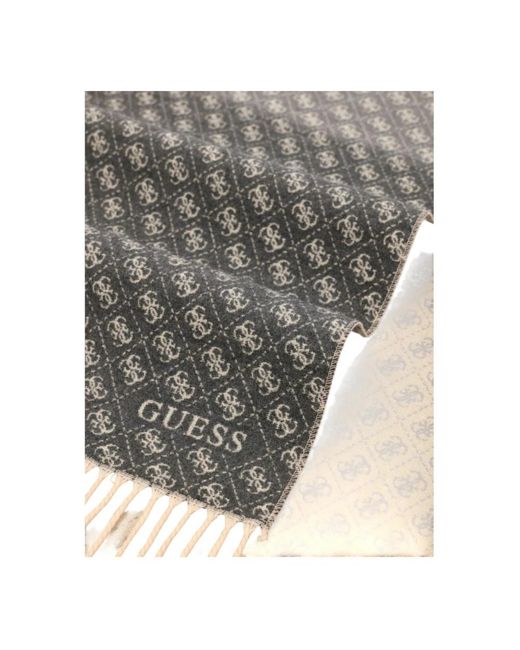 Guess Gray Winter Scarves