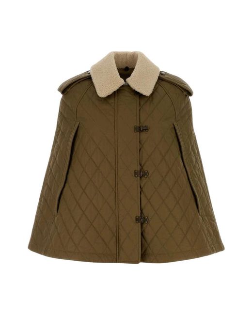 Burberry Green Capes