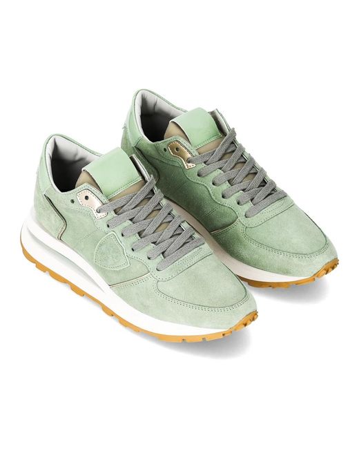 Philippe Model Blue Sneakers