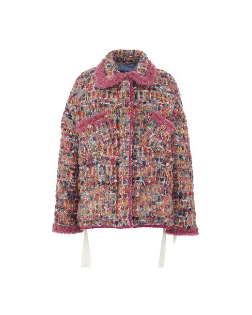 Khrisjoy Pink Down Jackets