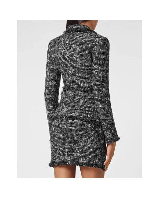 Philipp Plein Jassen ,Zwart ,Polyester Blazer in het Black