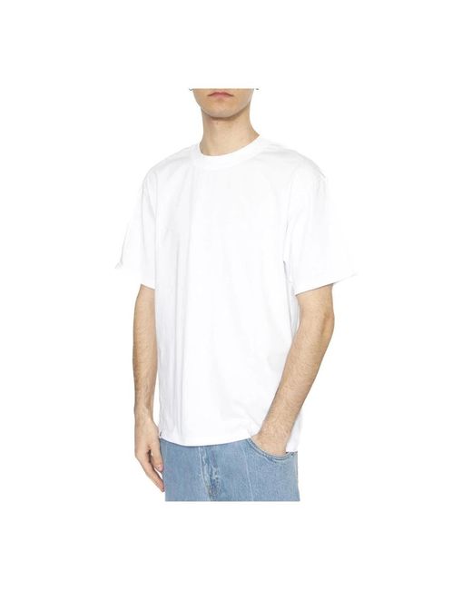 Edwin Tops ,Wit ,Oversize Basic Ts in het White voor heren