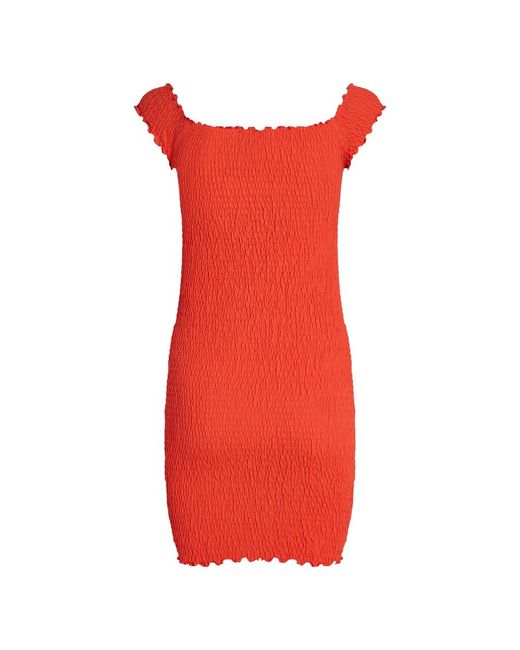 Short Dresses di Tommy Hilfiger in Red