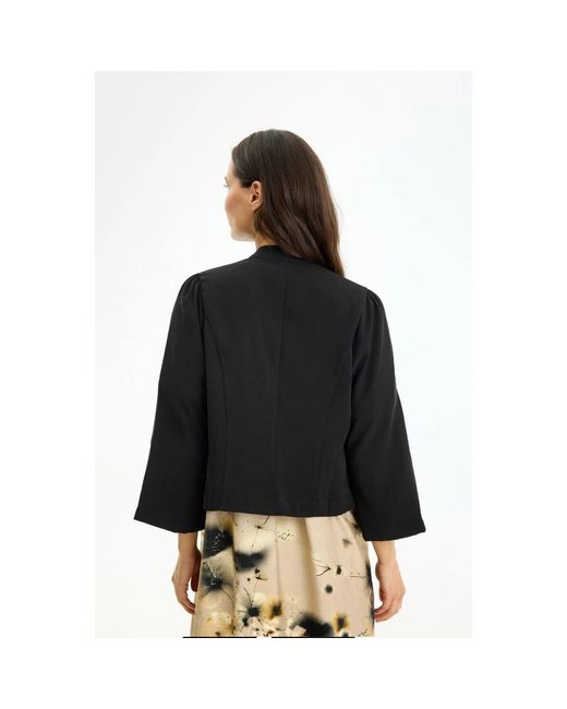 iN FRONT Blazer Jas in het Black