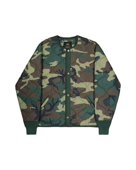 Light Jackets Alpha Industries de hombre de color Green