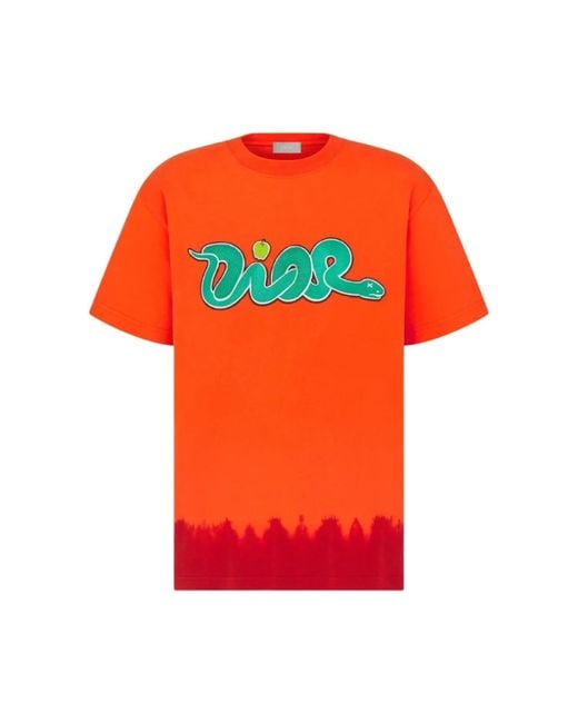 Dior T-Shirts in het Orange voor heren