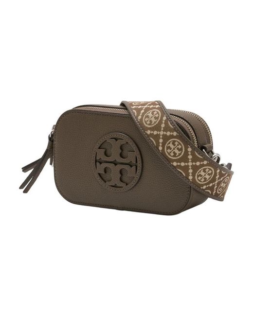 Tory Burch Brown Miller Mini Crossbody