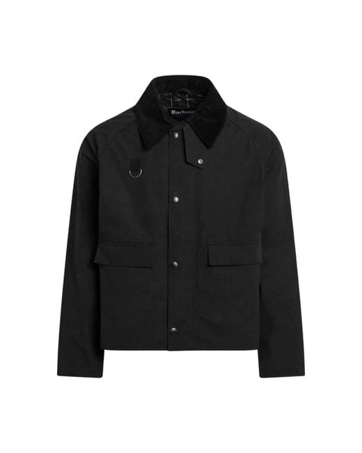 Barbour Black Light Jackets for men