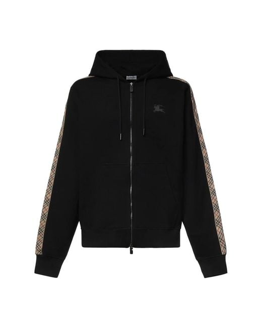 Burberry Black Zip-Throughs for men