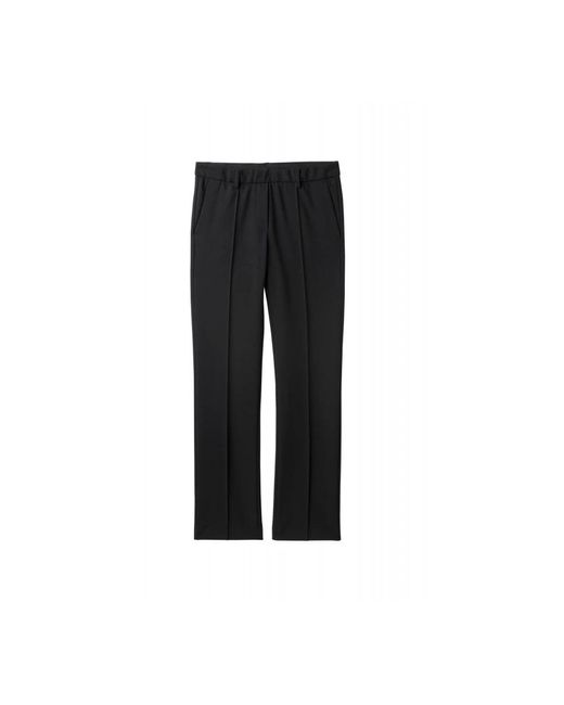 Luisa Cerano Black Cropped Trousers