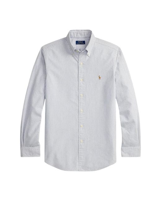 Ralph Lauren Blue Formal Shirts for men