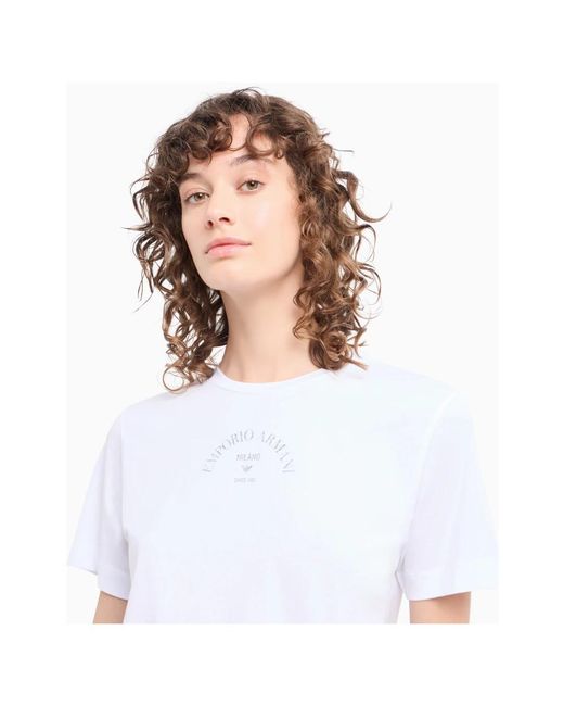 Emporio Armani White T-Shirts