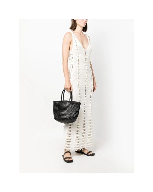 Tote Bags di Dragon Diffusion in Black