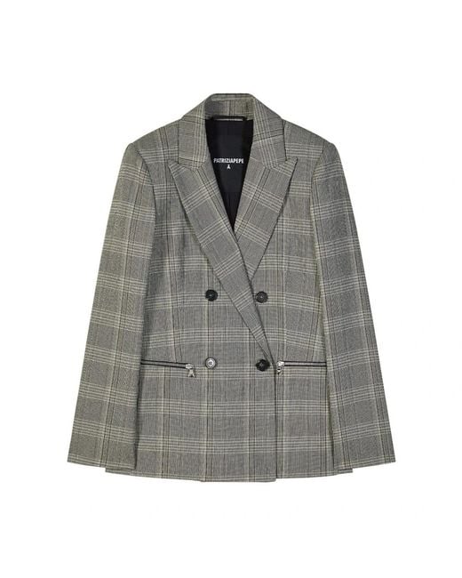 Patrizia Pepe Gray Blazers