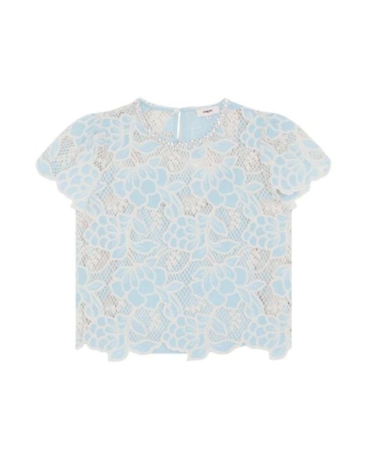 Suncoo Blue Blouses
