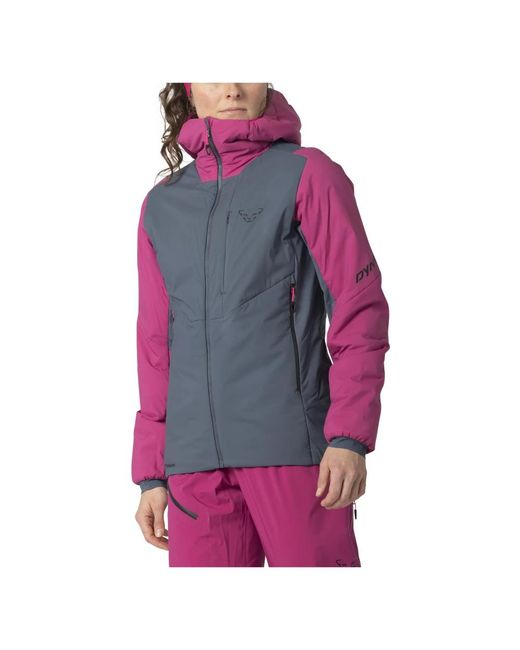 Dynafit Fitness ,Grijs Blacklight Pearl Jas Vrouwen in het Purple