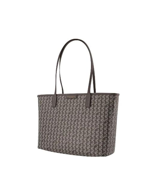 Tory Burch Gray Nylon Totes