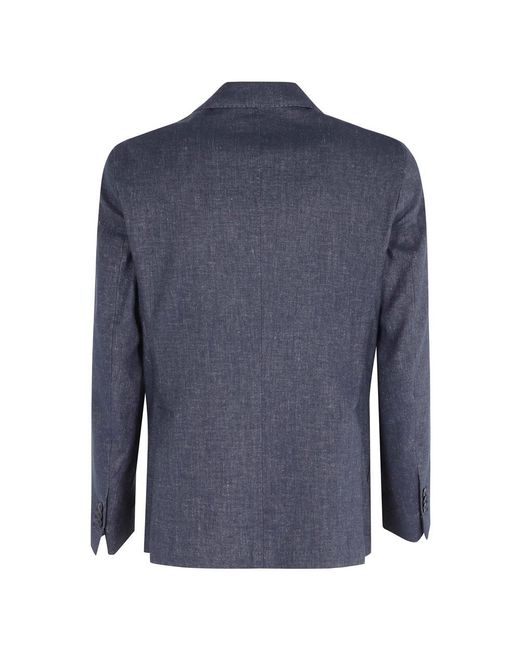 BRERAS Milano Cotton Resca Jacket in het Blue voor heren