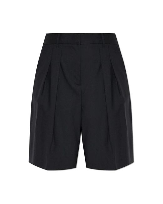 IRO Korte Broeken ,Zwart ,Wol Cursa Shorts in het Black