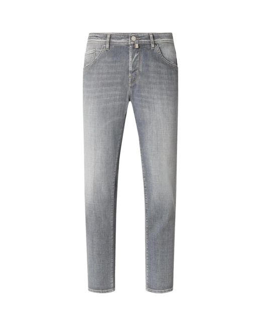 Jacob Cohen Gray Slim-Fit Jeans for men