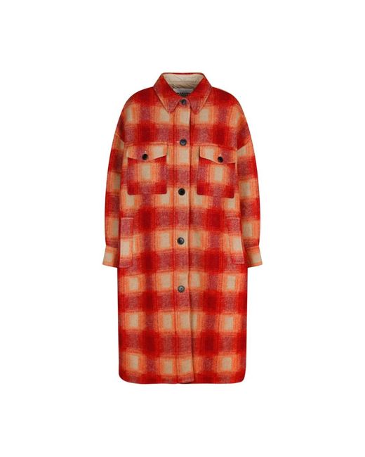 Isabel Marant Red Single-Breasted Coats