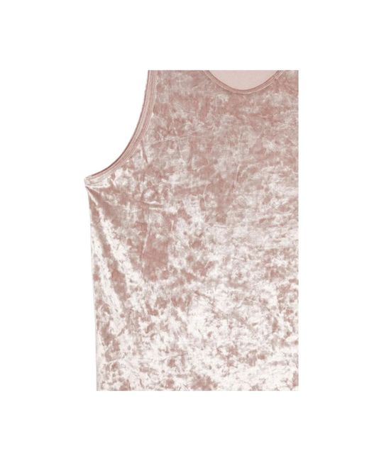Dries Van Noten Pink Sleeveless Tops for men