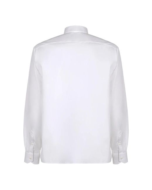 Fendi White Casual Shirts for men