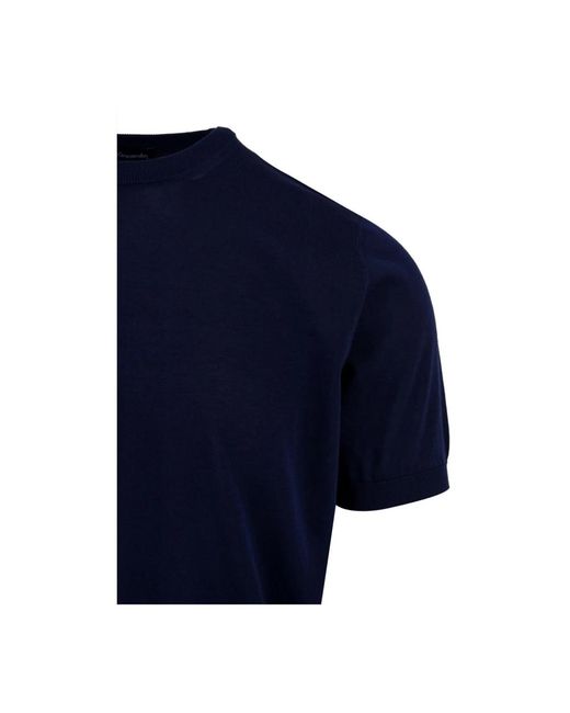 Drumohr Blue T-Shirts for men