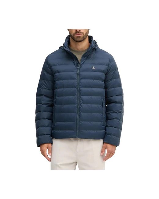 Calvin Klein Blue Light Jackets for men