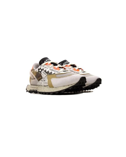 RUN OF Multicolor Sneakers for men