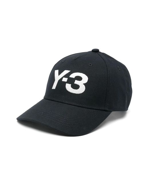 Y-3 Caps in het Black voor heren