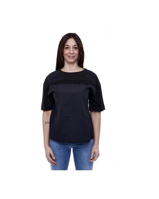 Alpha Studio Black T-Shirts