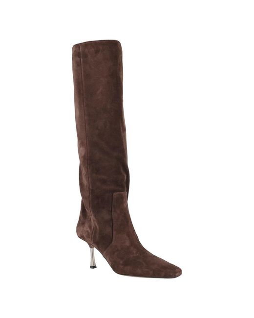 Heeled Boots di Paris Texas in Brown