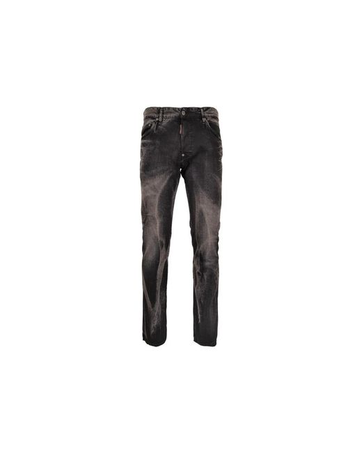 DSquared² Black Slim-Fit Jeans for men