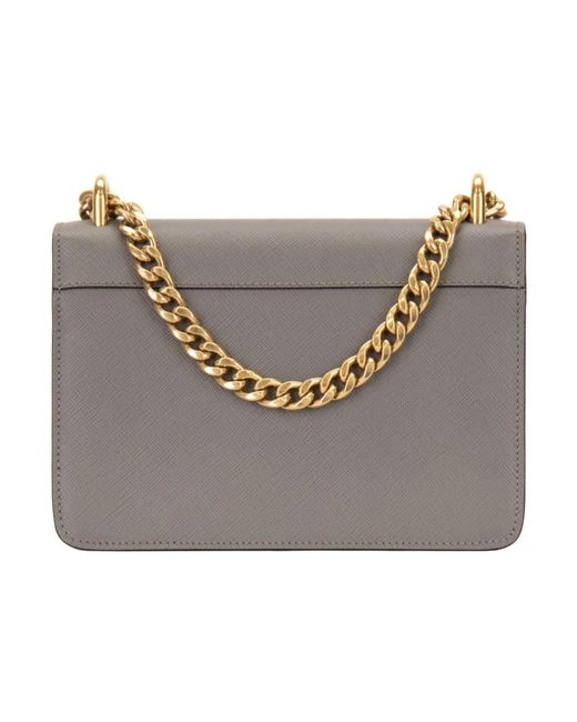 Prada Gray Cross Body Bags