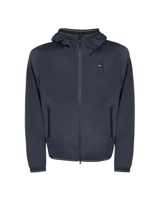 Light Jackets Blauer de hombre de color Blue