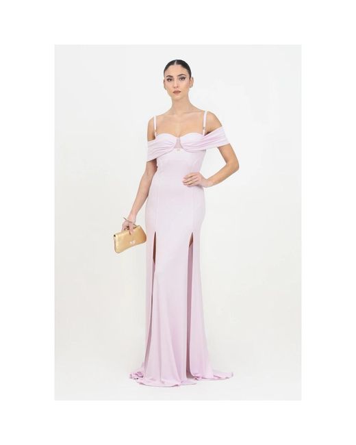Elisabetta Franchi Pink Gowns