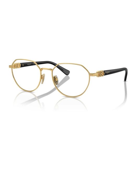 Montature occhiali oro di Vogue in Metallic