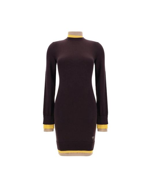 Fendi Knitted Dresses in het Blue