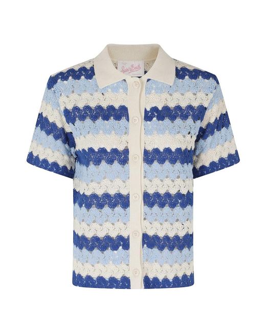 Cardigans Mc2 Saint Barth de color Blue