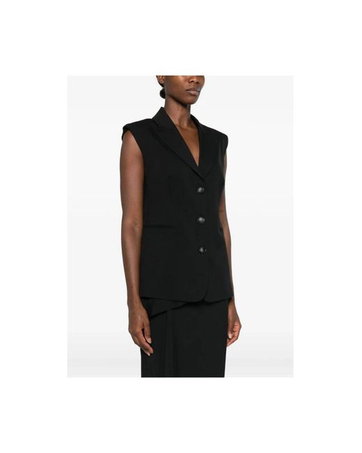 Vests LE SULLY STUDIO de color Black