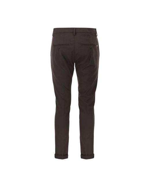 Dondup Gray Chinos for men