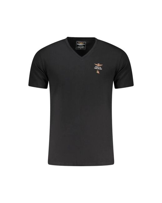 Aeronautica Militare Black T-Shirts for men