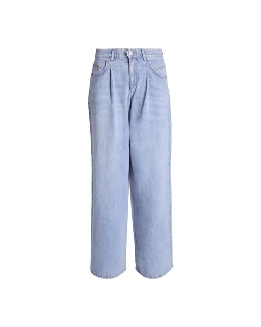 PNTS Blue Wide Jeans