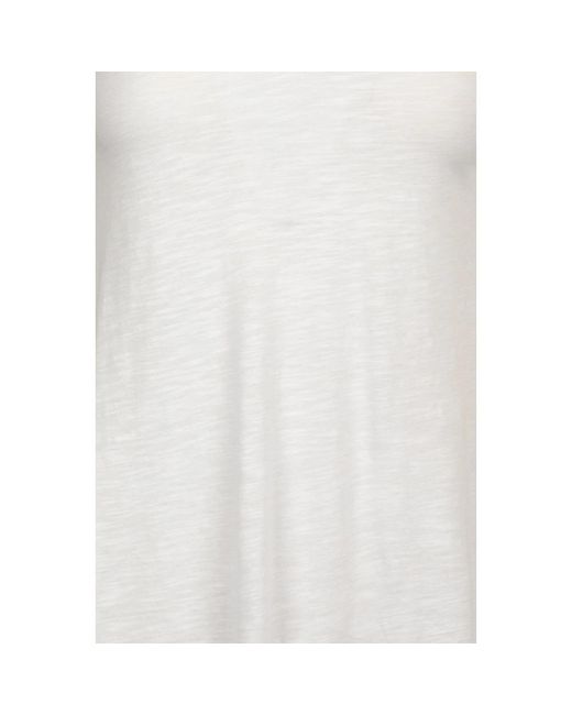 American Vintage White Long Sleeve Tops