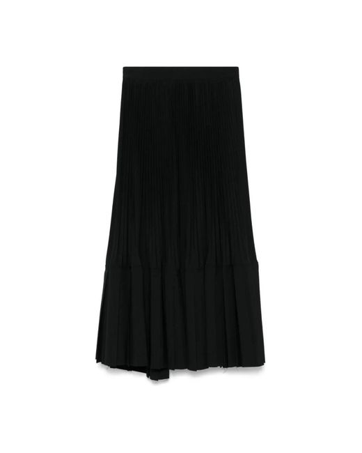 Junya Watanabe Black Midi Skirts