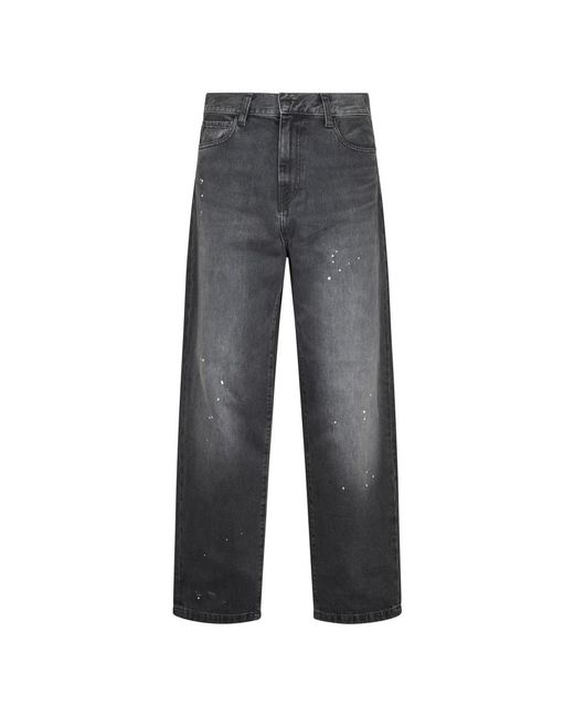 Carhartt Gray Straight Fit Jeans for men