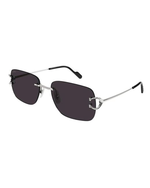 Cartier Gray Sunglasses